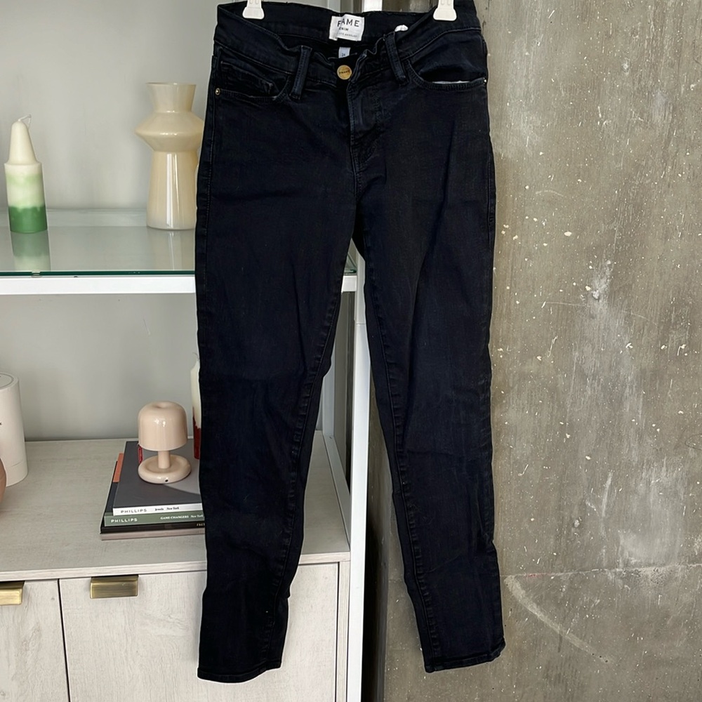 Frame Jeans Black 24